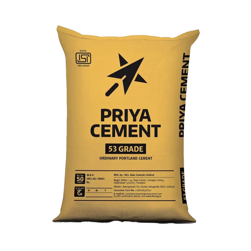 Priya cement opc 53 grade cement